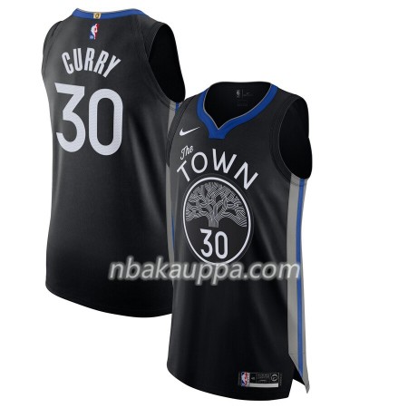 Golden State Warriors Stephen Curry 30 Nike 2019-2020 City Edition Pelipaidat Swingman - Miesten